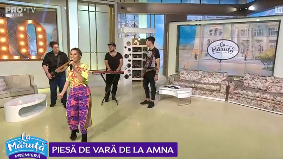 Amna a lansat o nouă piesă de vară. Vezi cum sună 