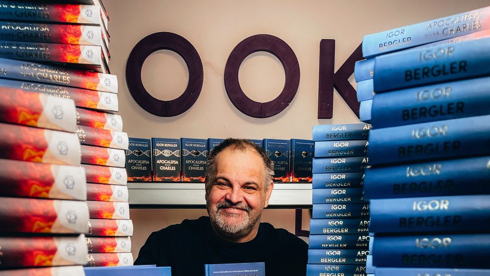 Igor Bergler, cel mai bine vândut autor de thriller din România, lansează cartea „Apocalipsa după Charles”, disponibilă acum la editura Bookzone