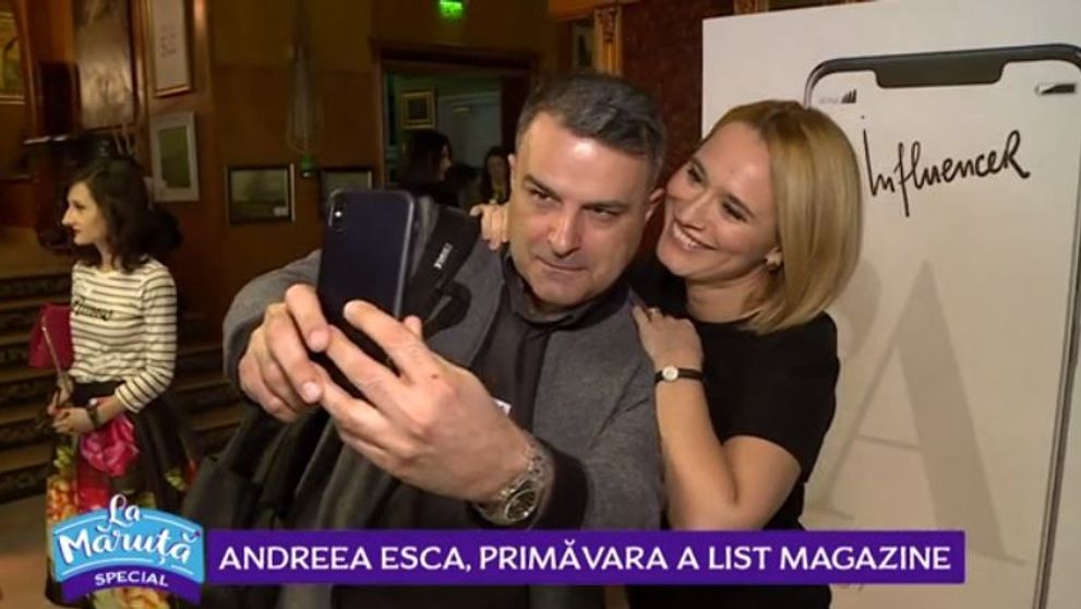 VIDEO Andreea Esca, primăvara A List Magazine