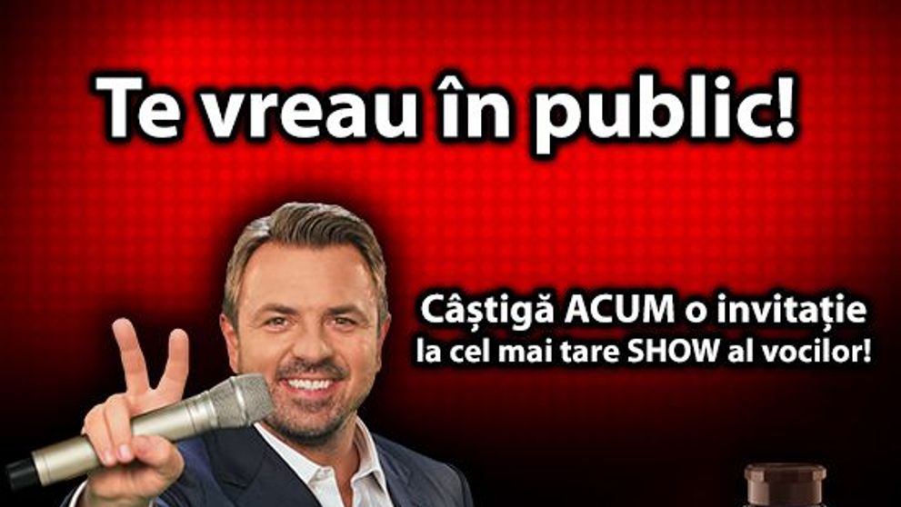 CONCURS: Castiga invitatii duble la cel mai bun show al sezonului! Jacobs Velvet te trimite sa asculti LIVE cele mai tari voci ale Romaniei!