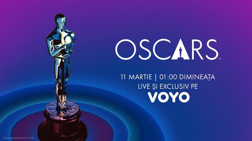 Premiile OSCAR sunt LIVE pe VOYO!