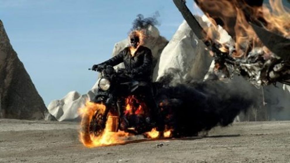 VIDEO Trailer spectaculos pentru Ghost Rider 2,  filmul pentru care Nicolas Cage a filmat in Romania  