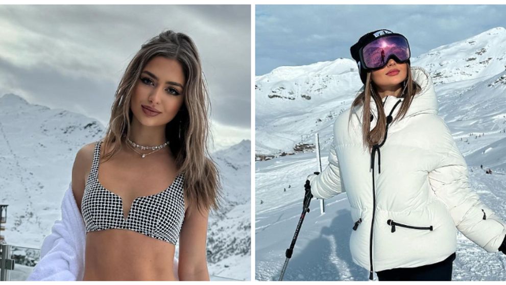 Gerul nu o sperie pe Iuliana Beregoi. Cântăreața s-a afișat în costum de baie, într-o stațiune de munte în Franța: „Iubita, să nu răcești!”