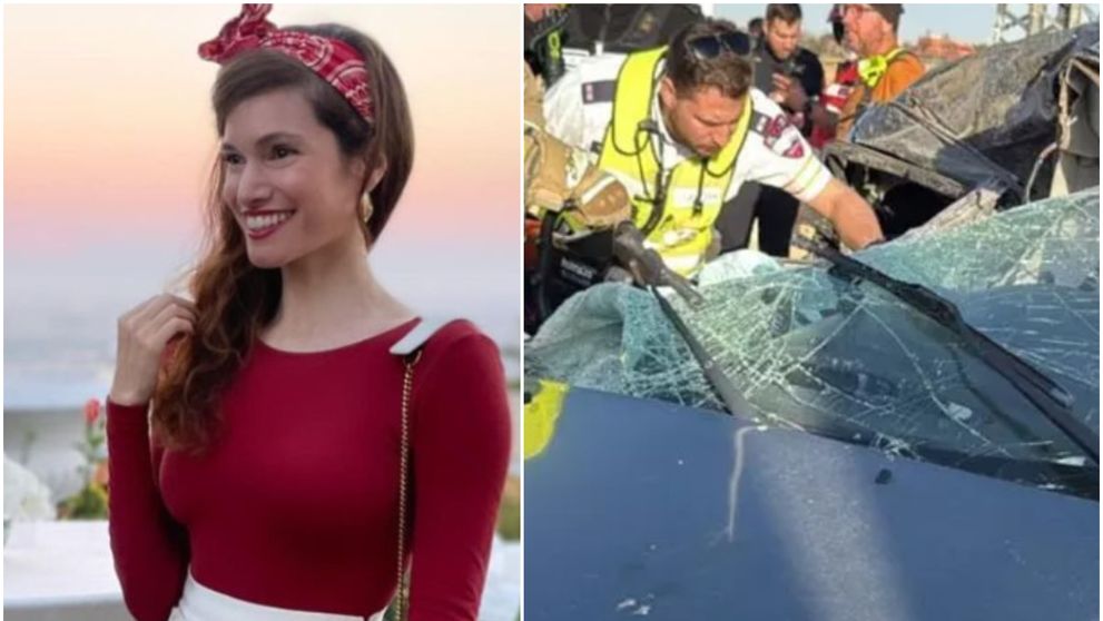 Primele imagini de la accidentul în care Tal Berkovich și-a pierdut viața! Actrița se afla în mașină cu fratele ei și se îndreptau spre ziua de naștere a mamei lor