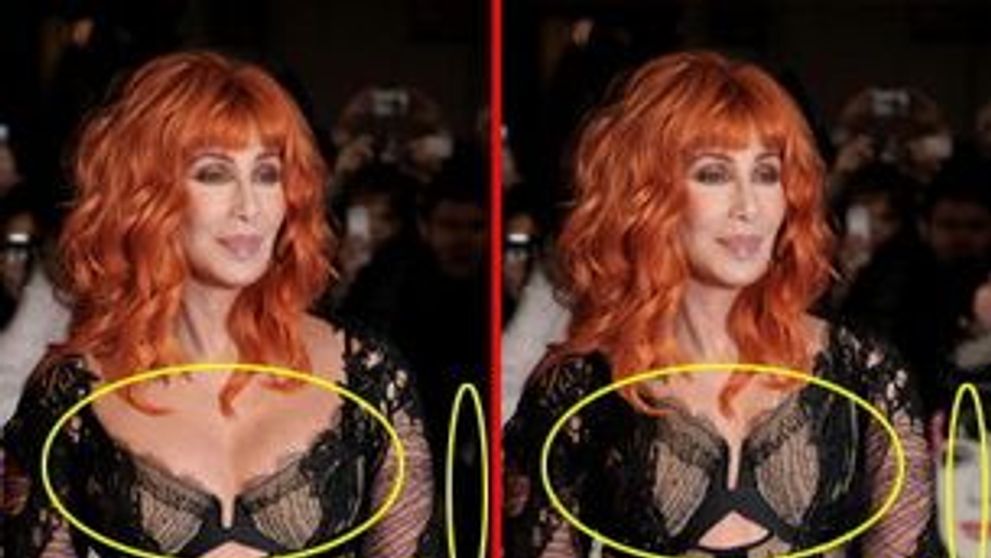 Cher sub lupa: Ghiceste trei diferente! UPDATE! Ati ghicit!