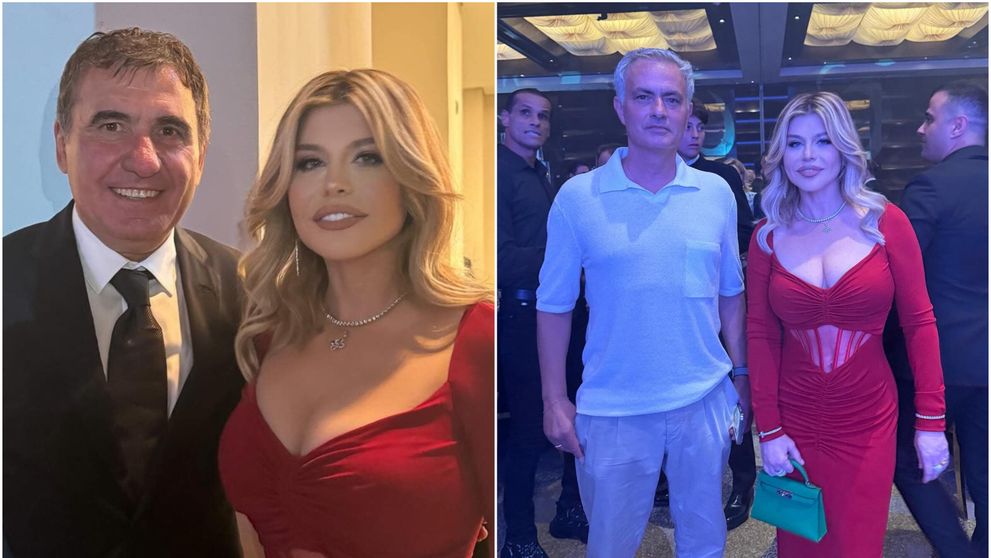 Loredana Groza, decolteu irezistibil la întâlnirea cu Jose Mourinho și Hagi: “I-ai zăpăcit!’
