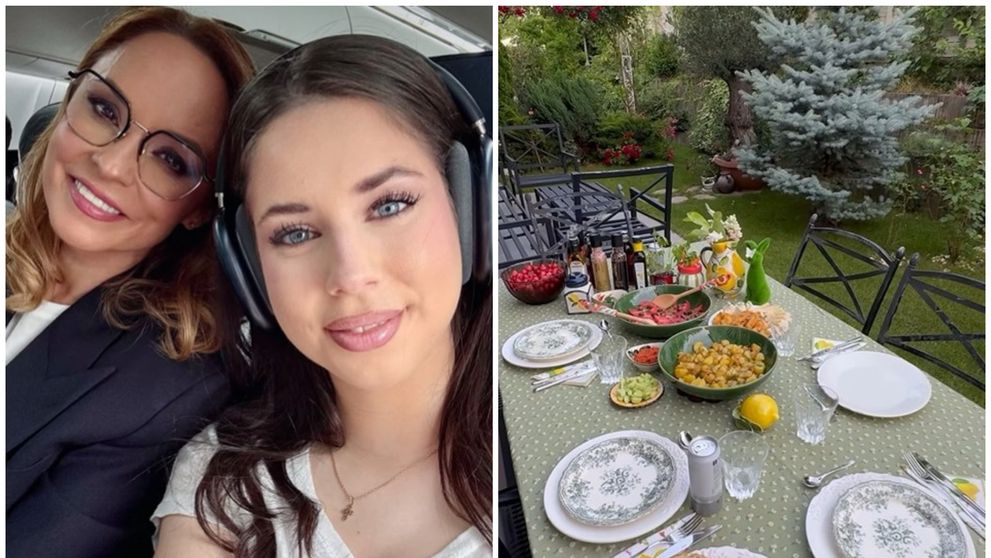 Revedere plină de emoție pentru Andreea Marin. Ce i-a gătit fiicei sale care s-a întors recent din America