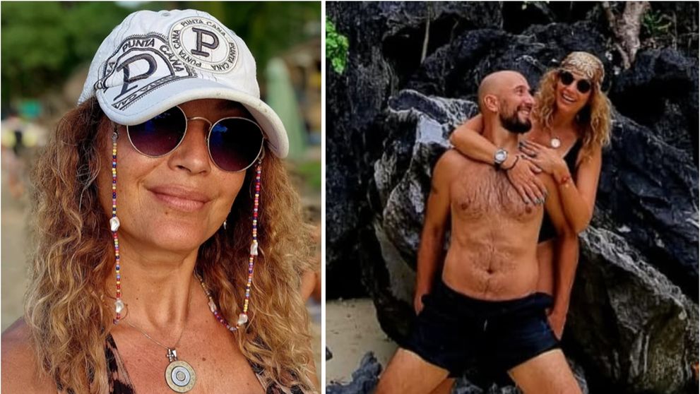 Anca Țurcașiu, siluetă de model la 54 de ani. Artista, în costum de baie, în brațele iubitului ei, pe o plajă exotică