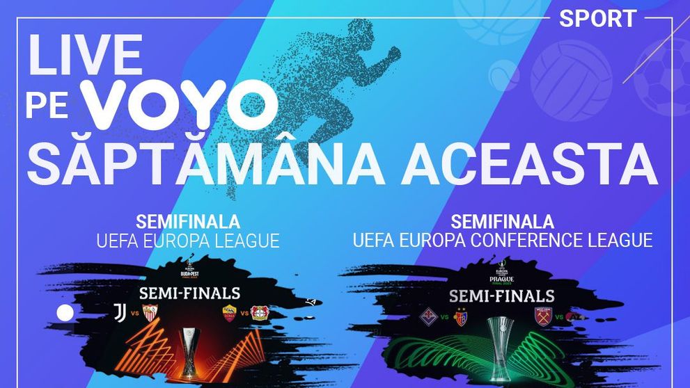 PRO ARENA și VOYO: Se stabilesc finalele în Europa și Conference League și câștigătoarea Cupei României la handbal