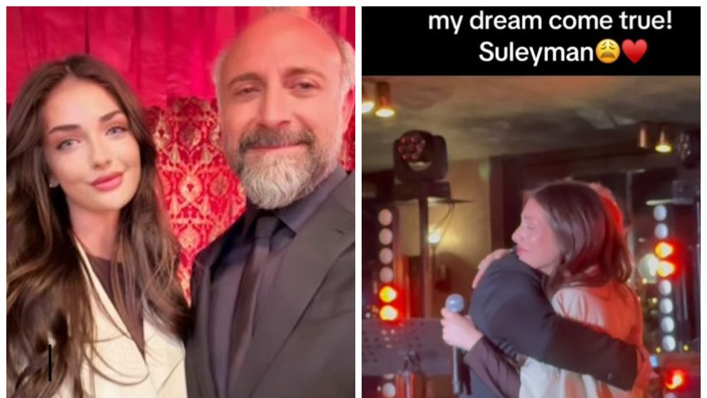 Andreea Bostănică l-a îmbrățișat cu lacrimi în ochi pe Halit Ergenç. Cum au comentat fanii momentul viral cu actorul din Suleyman Magnificul