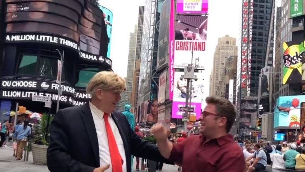 Pavel Bartoș, imagini de la întâlnirea cu Donald Trump. Ce i-a oferit acesta