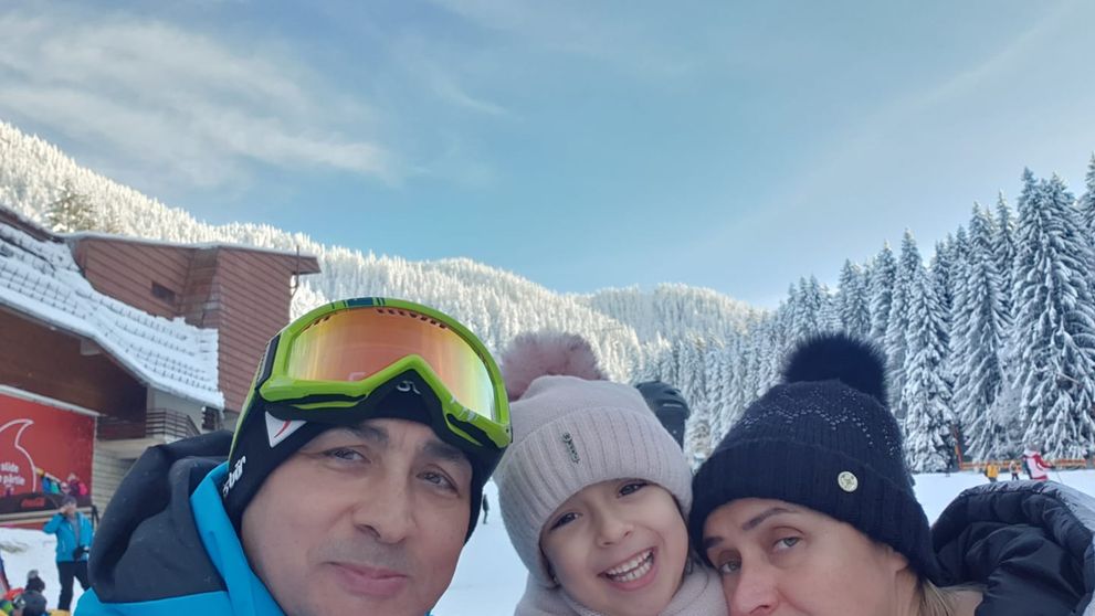 VIDEO Familia Pavel, vacanță la munte
