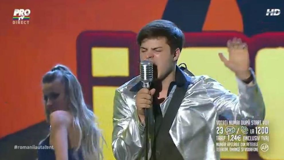 Alexandru Moraru, o noua interpretare de senzatie. Spectacolul la care au asistat membrii juriului 