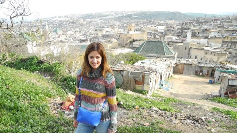 Amalia Enache a strabatut Marocul de la sud la nord. <span style=