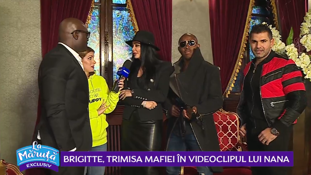 VIDEO Brigitte Pastramă, trimisa mafiei în videoclipul lui Nana