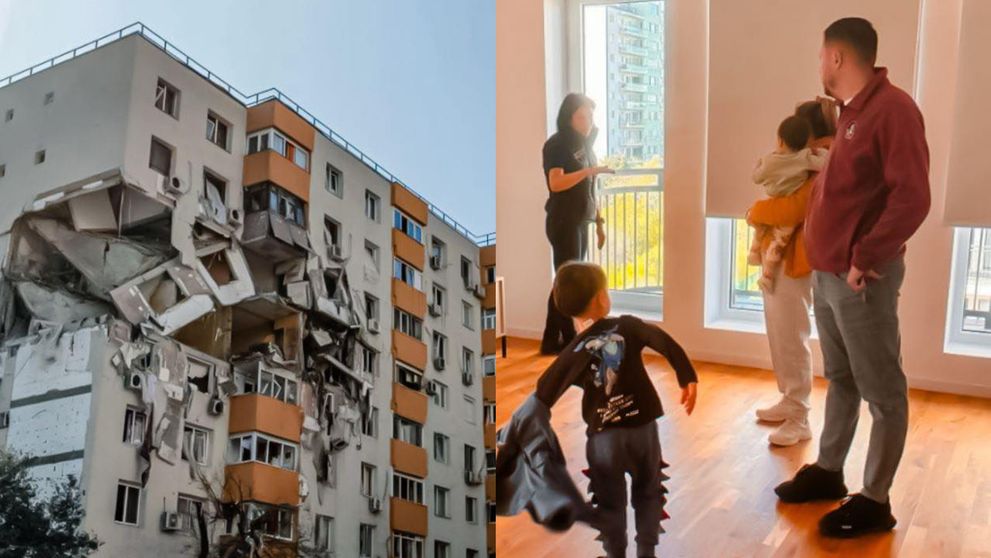Cum arată apartamentele în care au fost mutate primele familii afectate de explozia din Rahova. Primele imagini