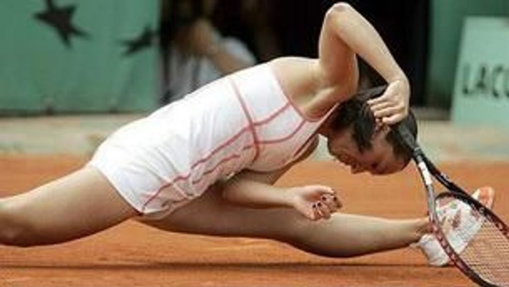 Momente amuzante, in timpul partidelor de tenis! GALERIE FOTO