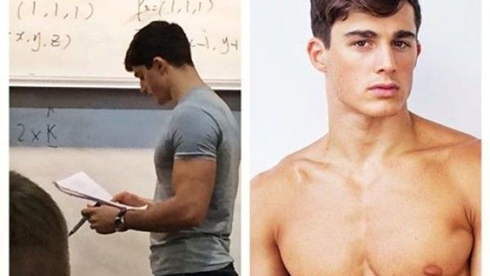 Cel mai sexy profesor de matematica din lume. Pietro Boselli e model in timpul liber