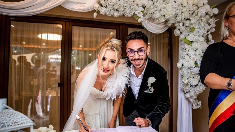 Armin Nicoară și Claudia Puican celebrează 2 ani de la nuntă. Mesajul emoționant al artistului:„Îți mulțumesc pentru toate momentele...”