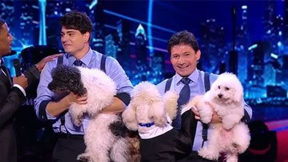 SURPRIZA: Un numar de dresura canina a castigat <span style=