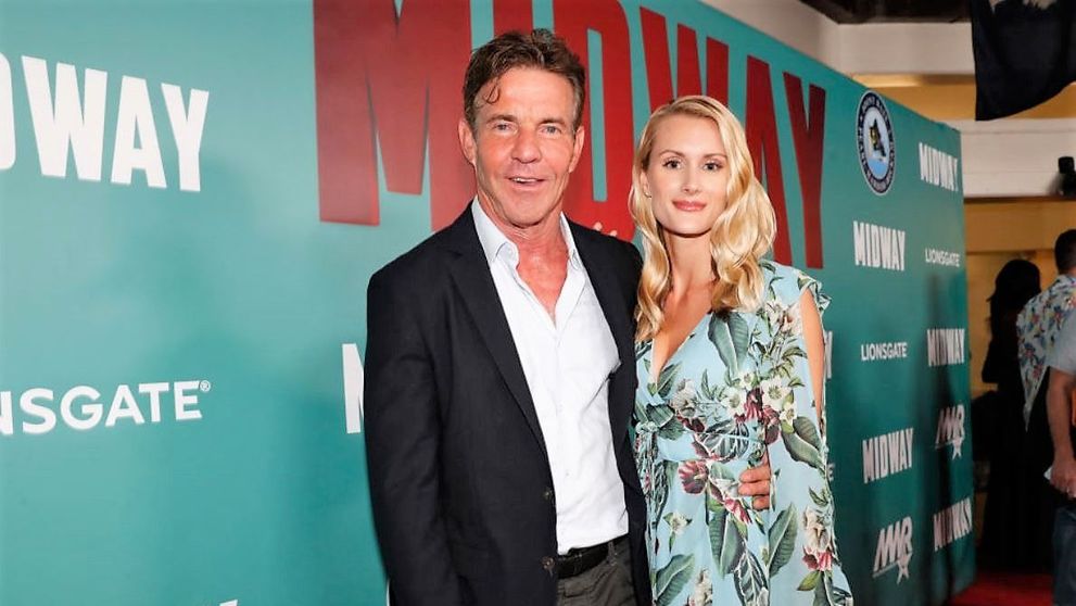 Dennis Quaid, cu logodnica studentă la un eveniment dedicat regretatului Johnny Cash