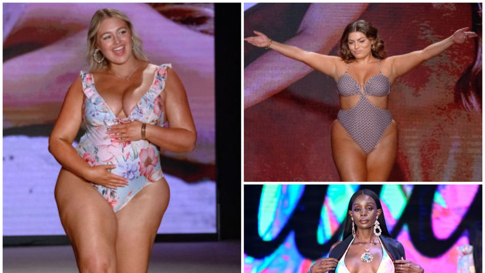 Corpurile “normale”, aclamate pe podium la Miami. Femei voluptoase, însărcinate si pensionare au defilat la Săptămâna costumelor de baie