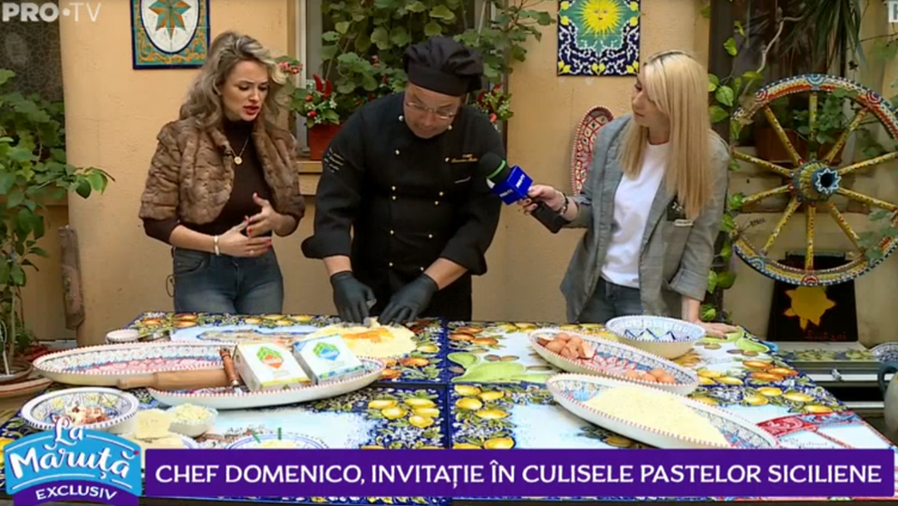 VIDEO Chef Domenico, invitație în culisele pastelor siciliene