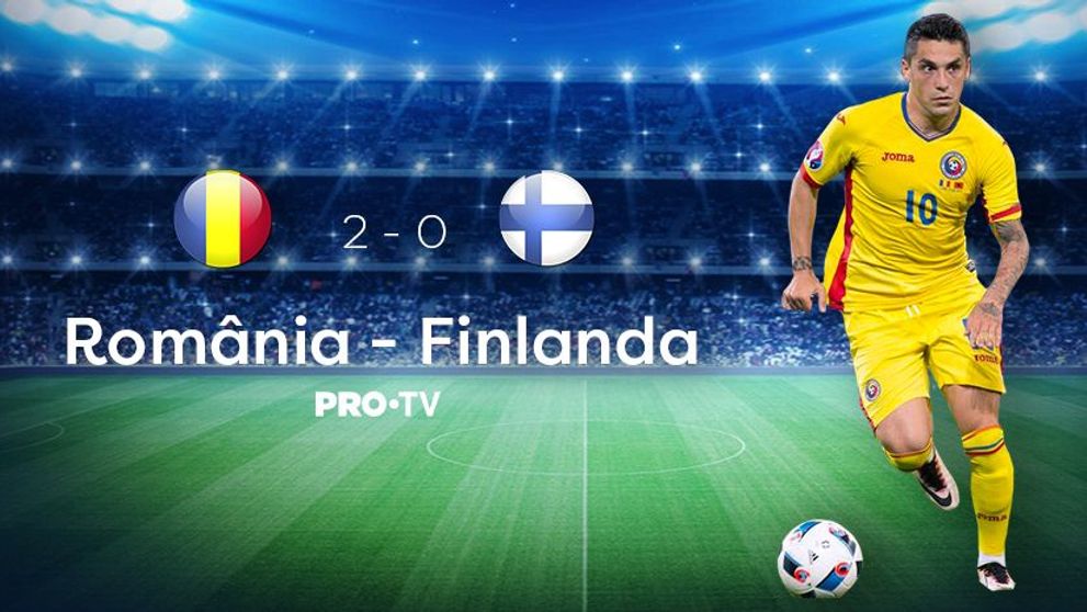 Peste 1.8 milioane de romani au urmarit Romania – Finlanda la PRO TV