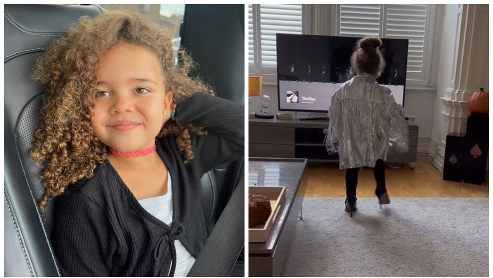 Dansul unei fetițe de 5 ani, care descoperă muzica lui Michael Jackson, a devenit viral: „E adorabilă!”
