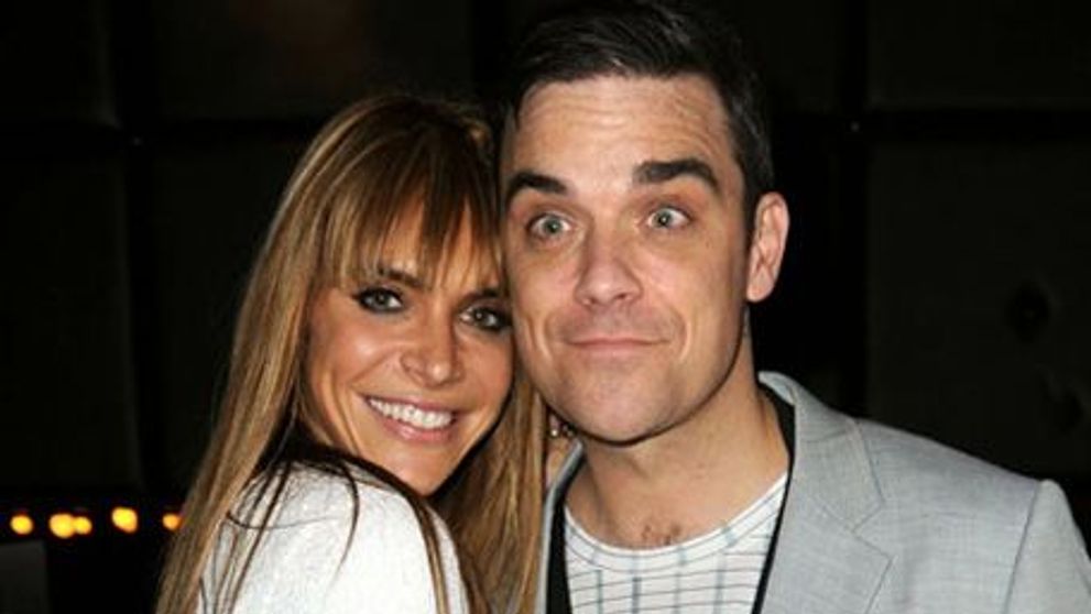 Robbie Williams, un tatic fericit: <span style=