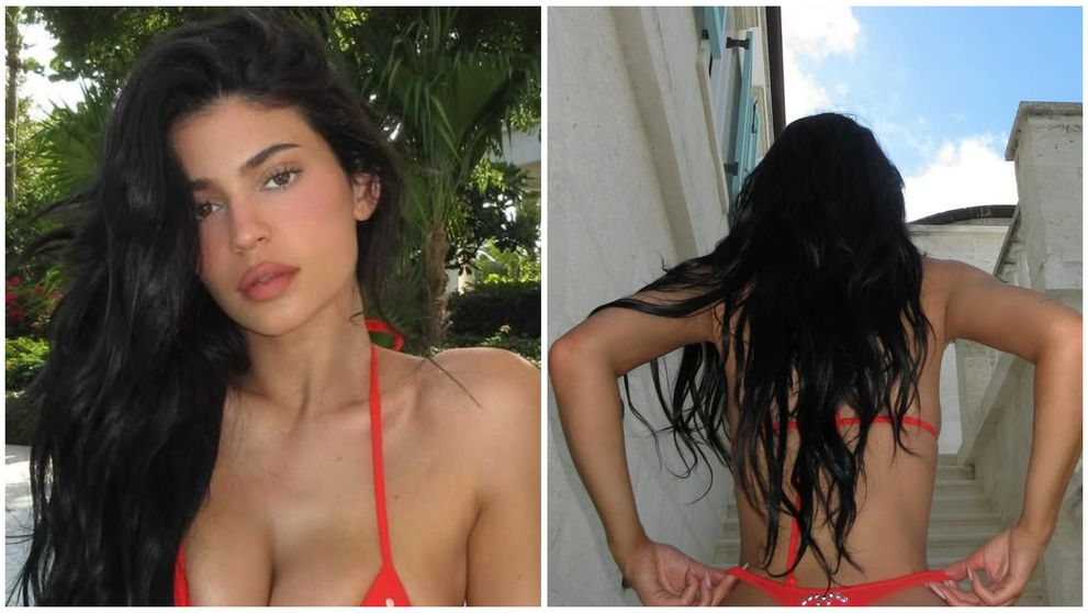 Kylie Jenner, sclipitoare ca un diamant la plajă! Cum arată costumul de baie de 10.000 de $ cu care a făcut valuri în Insulele Turks şi Caicos