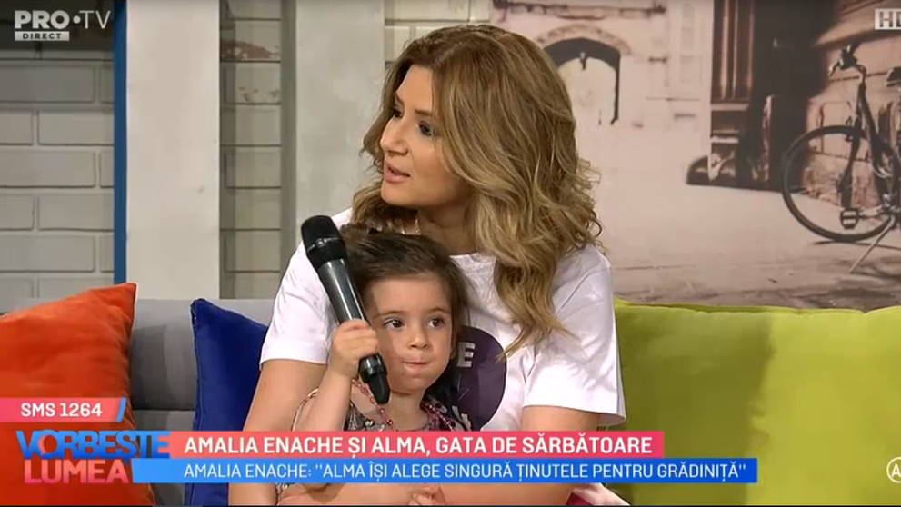 VIDEO Amalia Enache și Alma, gata de sărbătoare