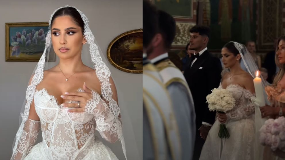 Florinel Coman și Ioana Timofeciuc s-au căsătorit. Cine au fost nașii celor doi: „Nu mă așteptam să fie atât de greu pentru mine”