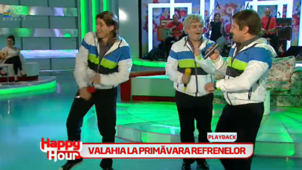 Adi de la Valcea, Liviu Guta si Dinu Maxer, noii membri ai trupei Valahia. Au facut super show la 
