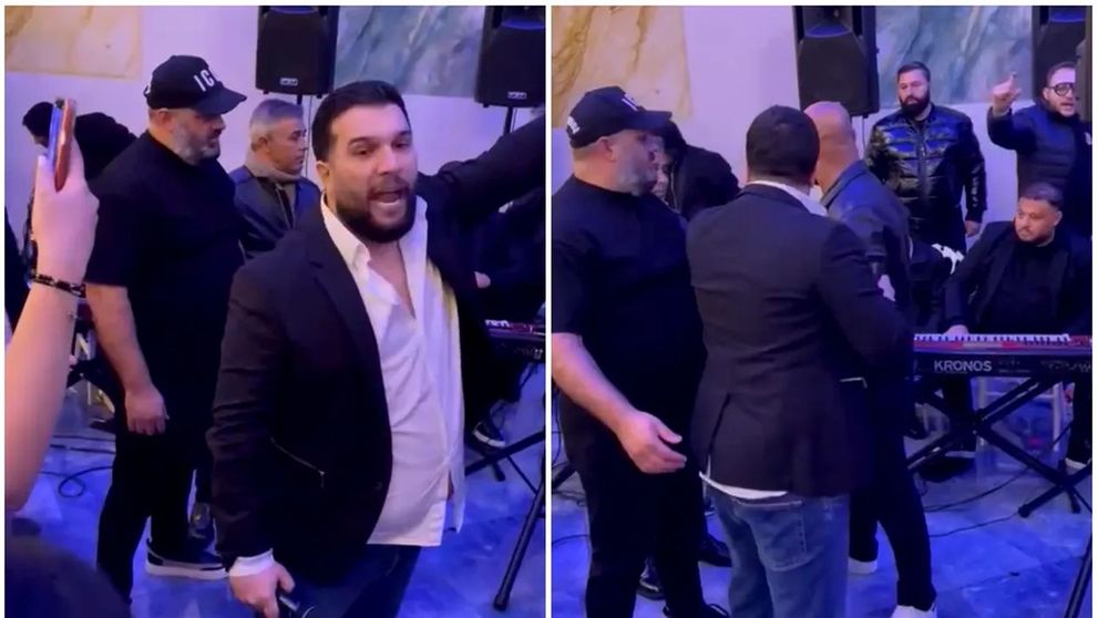 VIDEO Tzancă Uraganu, ceartă cu un membru de formație, în mijlocul unei nunți: „E un drogat!”