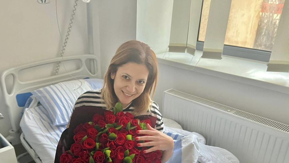Amalia Enache, noi fotografii din spital, după operație: „Mulțumesc”