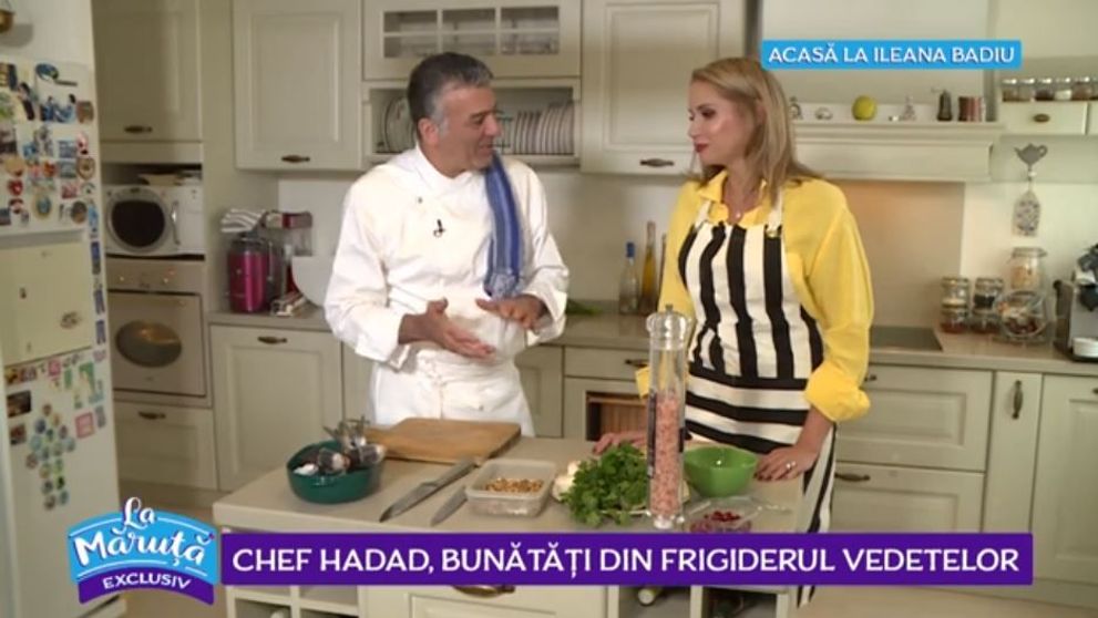 VIDEO Chef Hadad, ia la control frigiderul vedetelor
