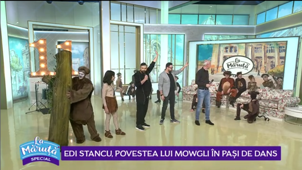 VIDEO Edi Stancu, povestea lui Mowgli în pași de dans