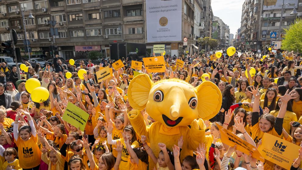 Big Little Festival a transformat Calea Victoriei într-o mare sărbătoare a familiei