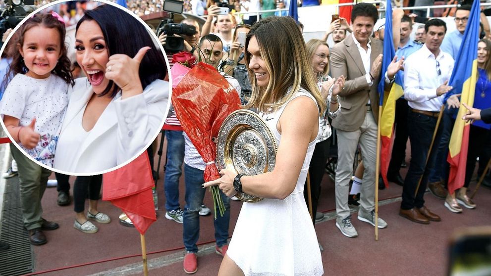 Andra a cântat imnul pentru Simona Halep, pe Arena Națională. Mesajul artistei pentru regina de la Wimbledon