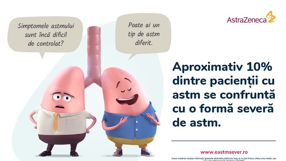 (P) Astmul sever poate fi ținut sub control. De ce trebuie să țină cont pacienții
