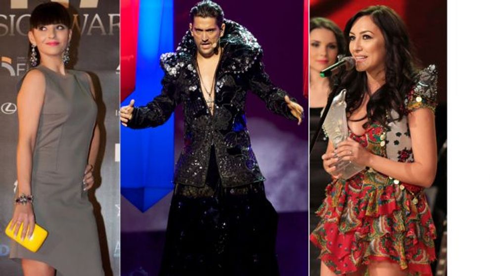 Eurovision 2013. Cezar Ouatu lupta asta seara pentru marele trofeu. Ce parere au despre el Andra, Giulia si Ellie White