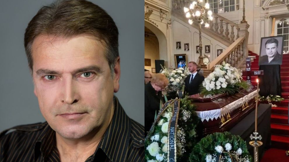 Durere fără margini la înmormântarea lui Ioan Isaiu. Primele imagini de la slujbă