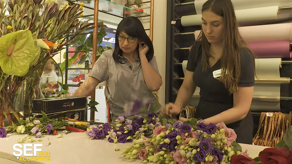 EXCLUSIV ONLINE | Ioana Molnar e ucenic de florar. Ce nu s-a văzut la TV la Șef sub acoperire 9 martie