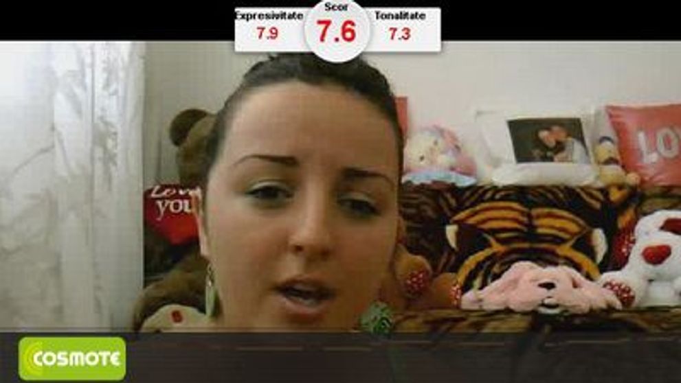 Oana Loredana canta cu pasiune, este expresiva si a fost votata de voi la <span style=