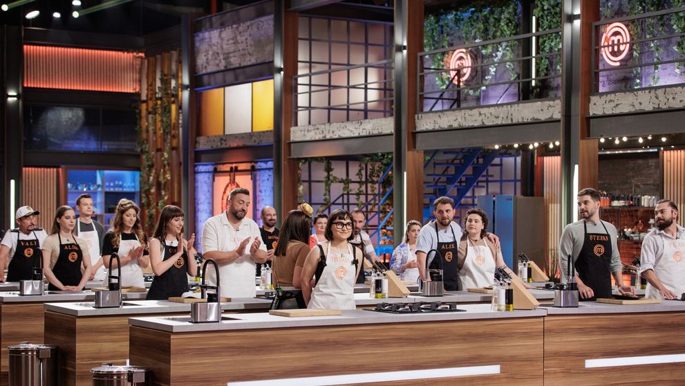 Aseară, aproape 2,7 milioane de români au urmărit MasterChef România! Show-ul a fost lider de audiență!