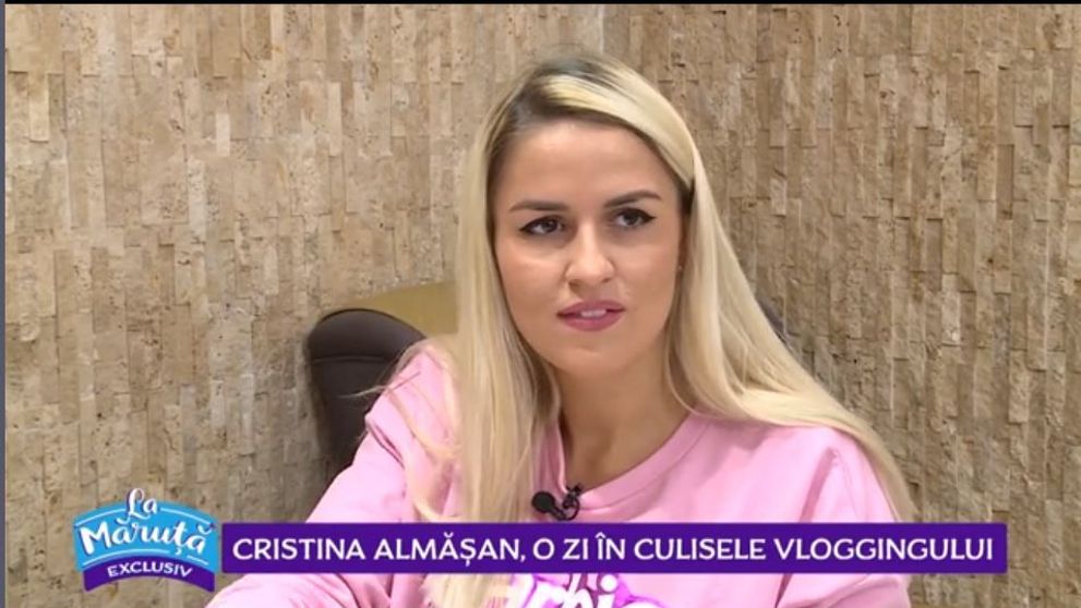VIDEO Cum arată o zi cu Cristina Almășan