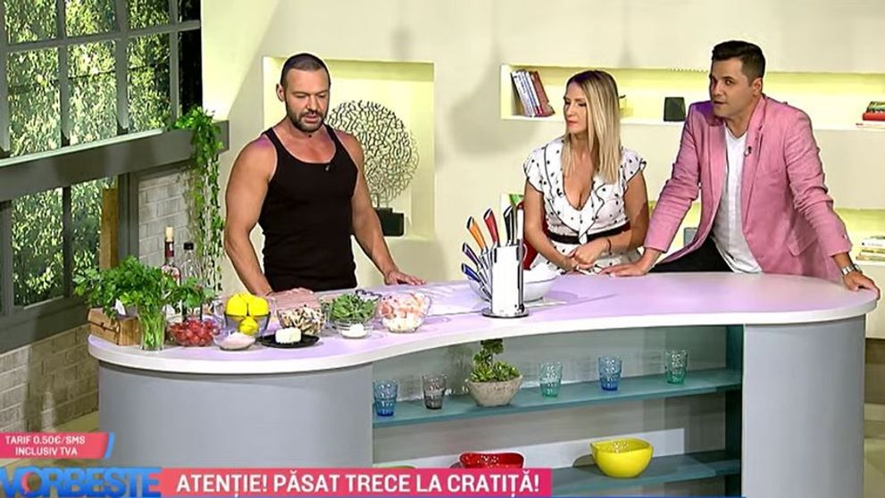 Cornel Păsat îți arată cum să prepari o rețetă delicioasă cu creveți