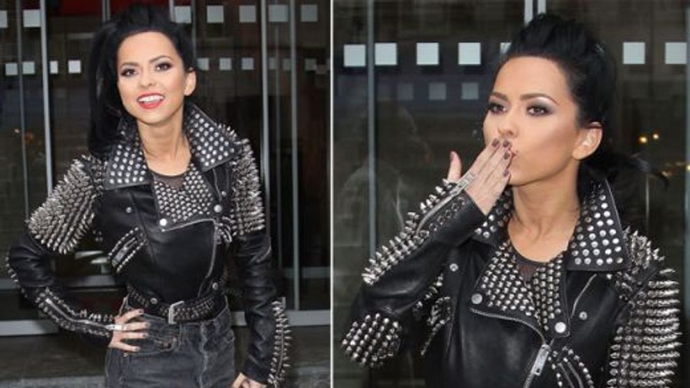 Inna, intr-o jacheta Burberry de 5.000 de euro FOTO!