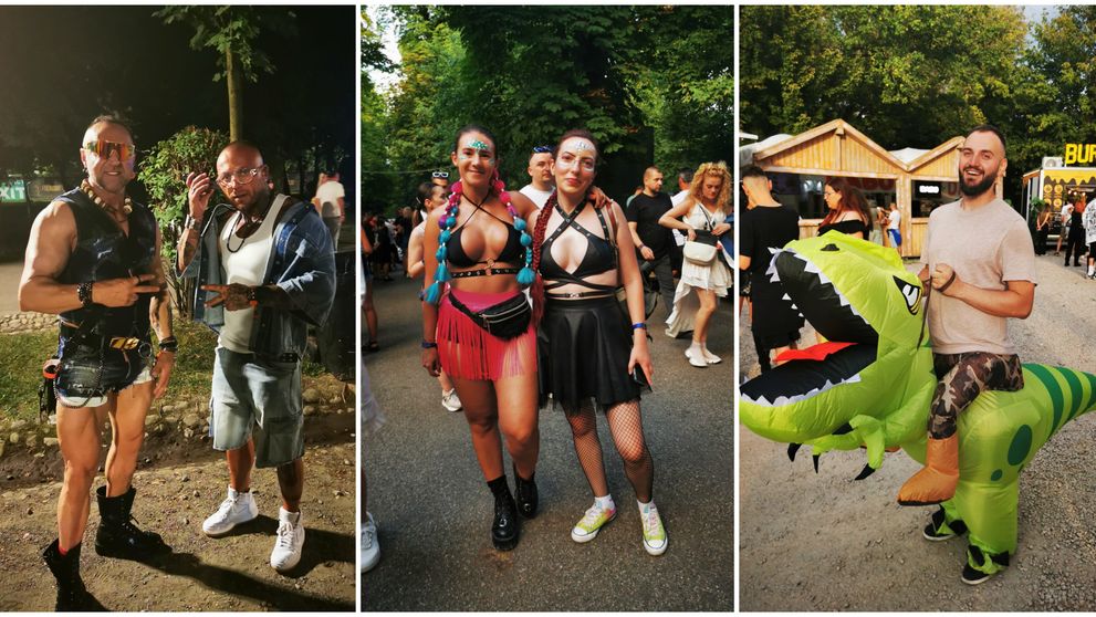 UNTOLD 2024. Cu ce ținute extravagante au impresionat participanții, în prima zi de festival. ”Mi se pare amazing!”